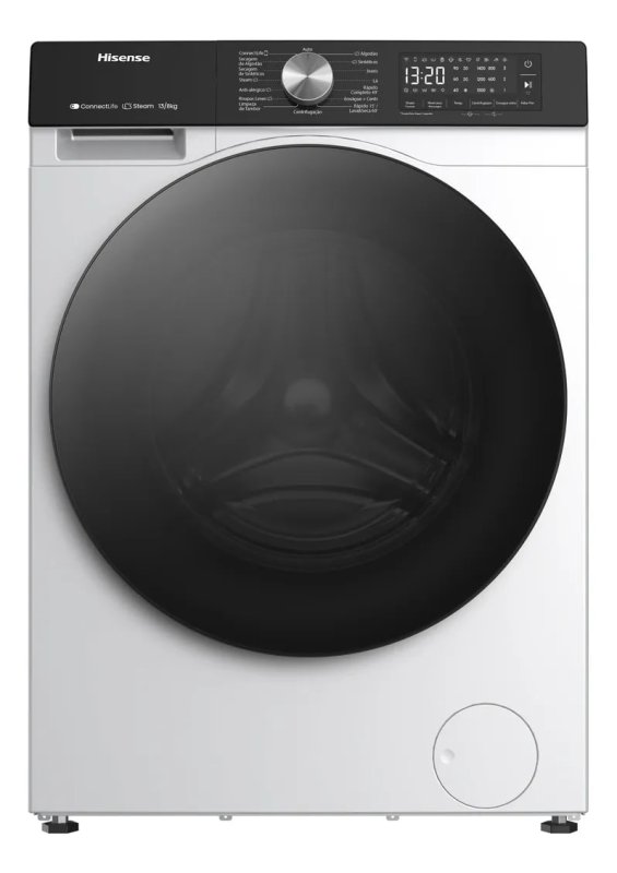 Hisense Lava e Seca 11kg Branca Conectada - Inteligente
