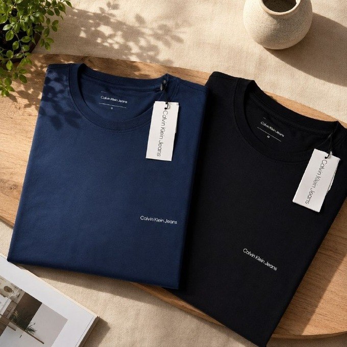Kit Camisetas Masculinas Calvin Klein Jeans + Frete Grátis