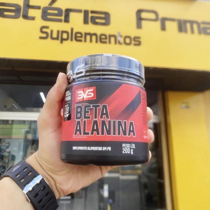 Beta Alanina 200g - Fórmula Avançada 100% Pura com 117 Doses - 3VS Nutrition