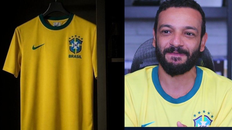 Camisa Brasil Nike I 2026/27 Fã Masculina