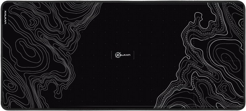 Mousepad Gamer Kalkan Strata Extended Preto Speed Tecido 900x400x4mm
