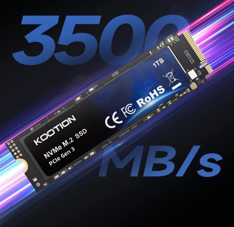SSD NVME KOOTION 3500MB/S
