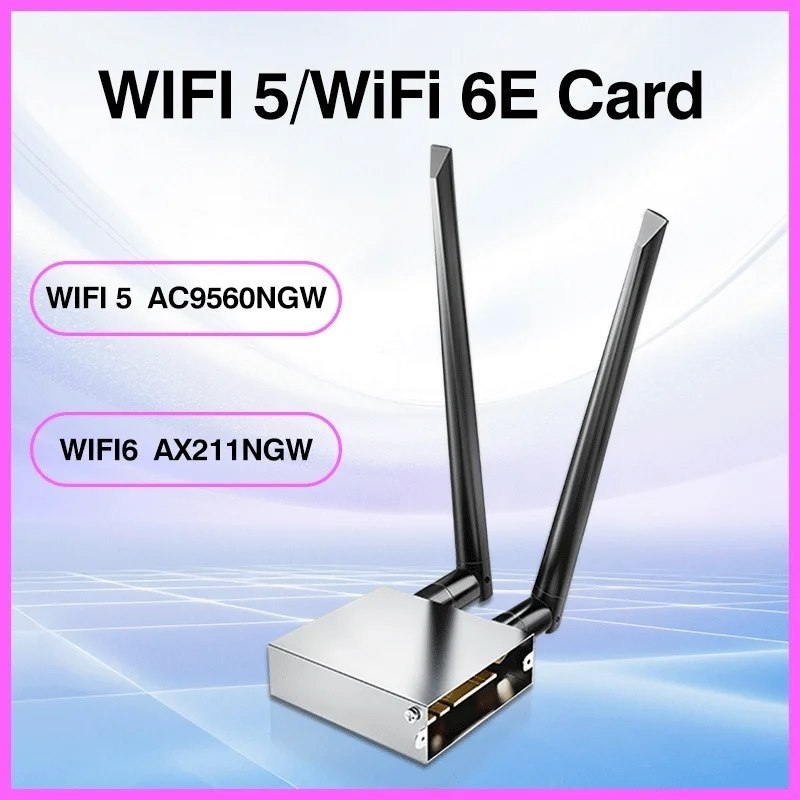 WiFi 6E Go Box Ax211 NGW + Bluetooth 5.4