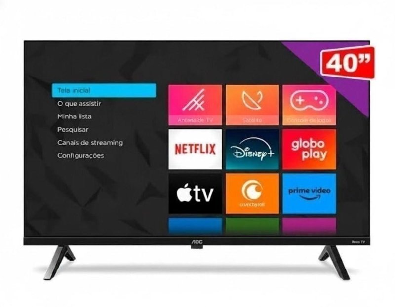 Smart Tv Led AOC 40 Polegadas Full Hd