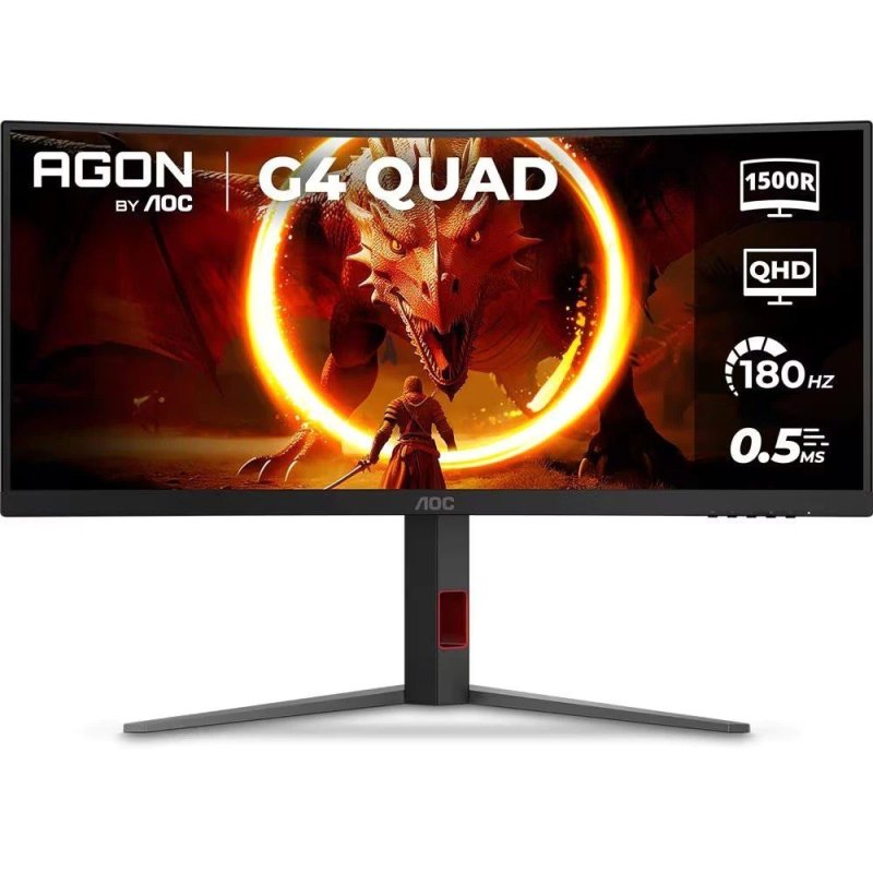 Monitor Gamer Curvo AOC Gaming U34G4C 34" WQHD