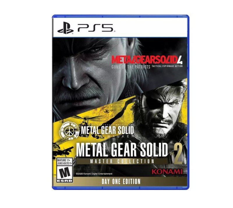 Jogo Metal Gear Solid Master Collection Vol 2, Mídia Física, PS5