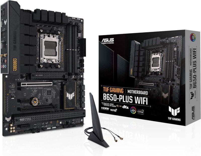 ASUS Placa mãe TUF Gaming B650-PLUS WiFi AMD B650