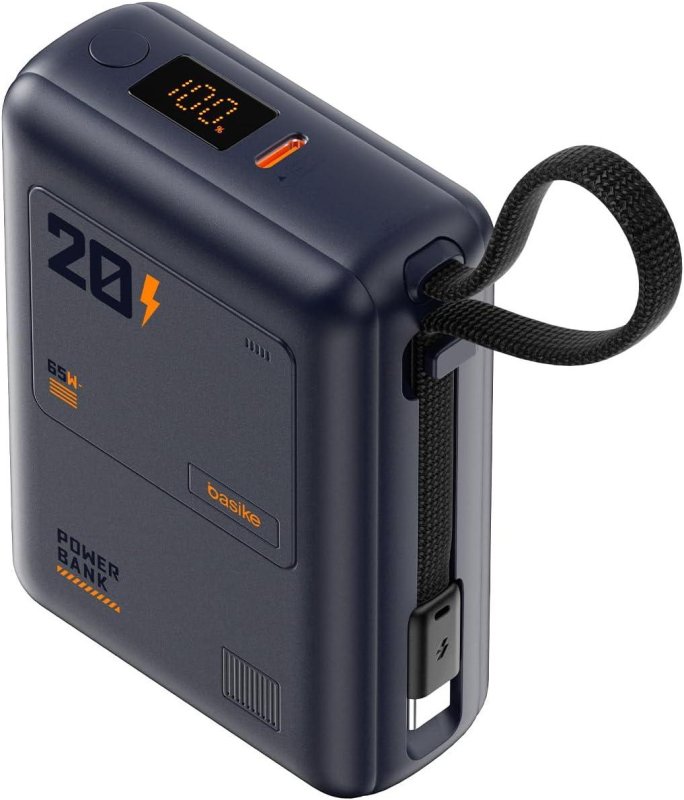 Basike Power Bank 65W 20000mAh Azul