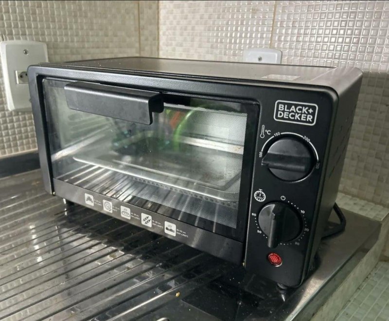 Forno Elétrico Black+decker 9 Litros Preto 800w