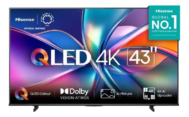 Hisense Smart TV UHD 4K QLED 43 Polegadas 43Q6QV