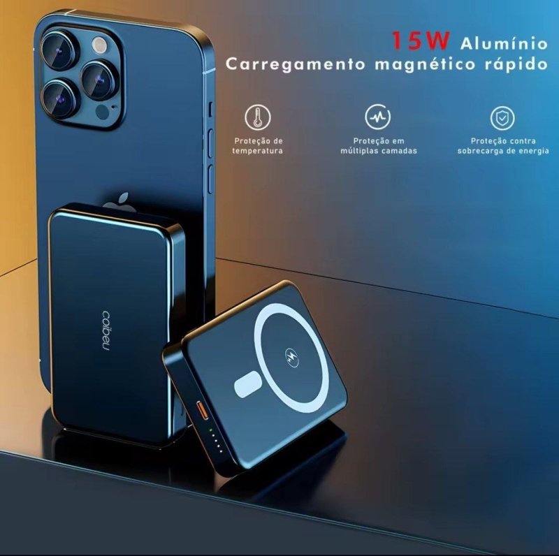 Powerbank Magnético Coibeu 10000mAh