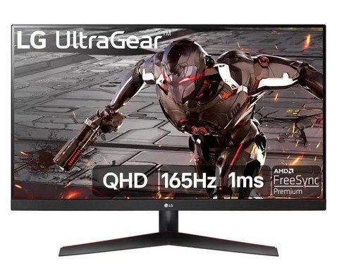 Monitor Gamer LG 32” QHD 1ms 165Hz -32GN600