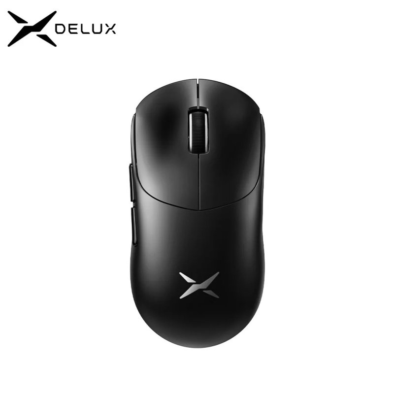 Mouse Gamer sem fio Delux M400, 1000Hz, PAW3311
