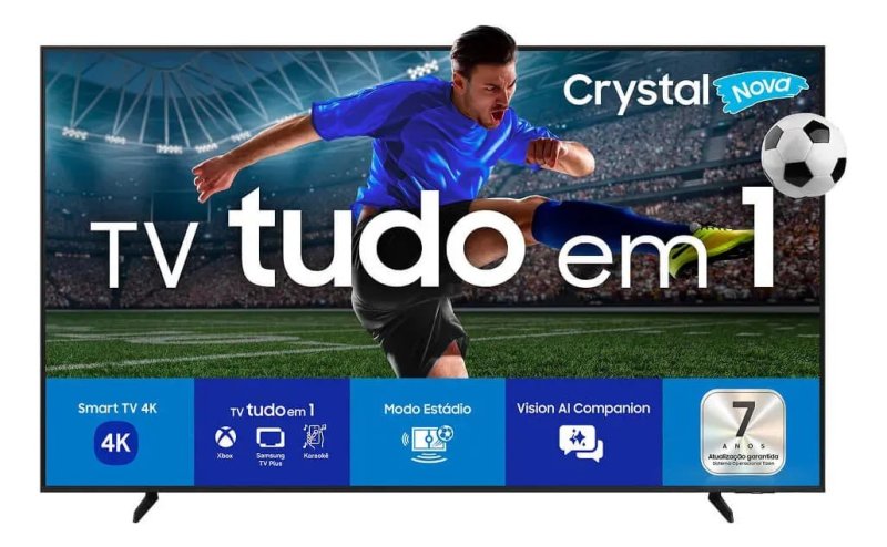 Samsung 85" Crystal UHD 4K U8100F - Smart TV 2025 - Xbox Cloud Gaming
