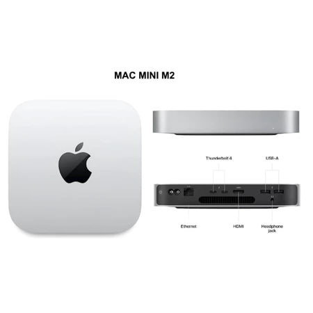 Apple MacMini M2 8.256 - Original Lacrado - 1 Ano de Garantia