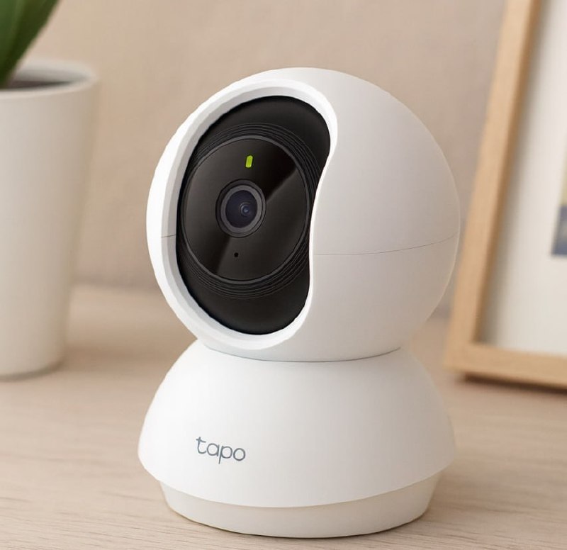TP-Link Tapo C200 Câmera de Segurança Wi-Fi 1080P 360° Pan/Tilt