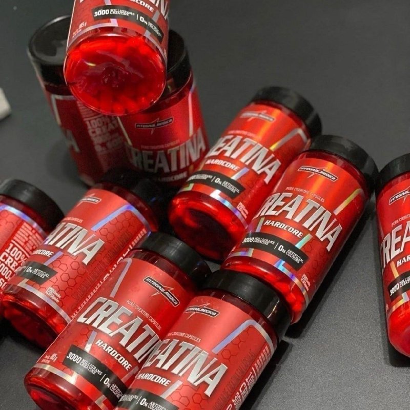 Creatina Hardcore 120 Cápsulas Integralmedica