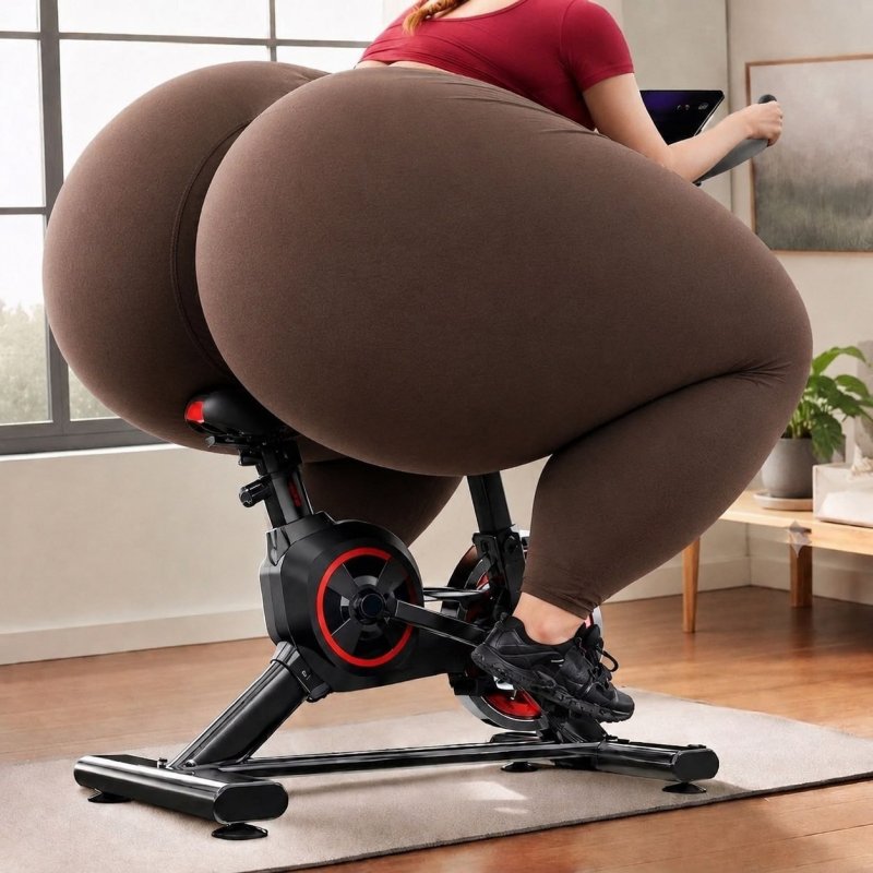Bicicleta Ergométrica Spinning Semi Profissional Academia Bike Sport Fitness Preta