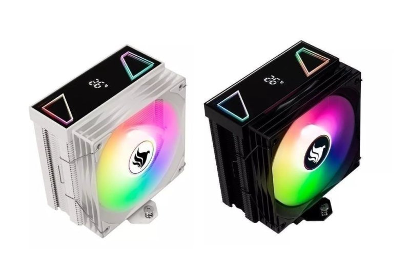 Cooler Para Processador Pichau Sage V3, ARGB, 120mm, Preto, PG-SGEBK-V03