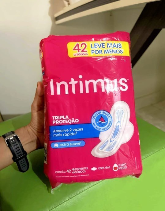Intimus Absorvente Toda Protegida Dia Suave c/ Abas