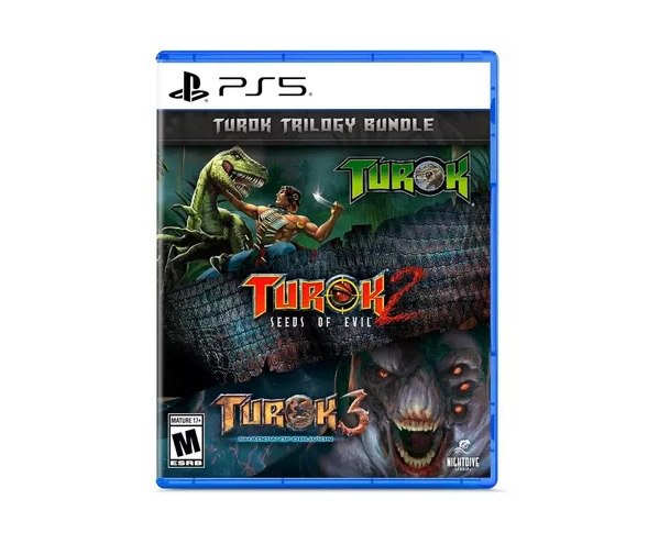 Jogo Turok Trilogy Bundle, Mídia Física, PS5