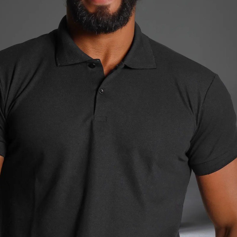 Camisa Gola Polo Pique Premium Algodão