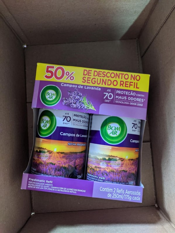 Refil Aromatizador de Ambiente Bom Ar Automático