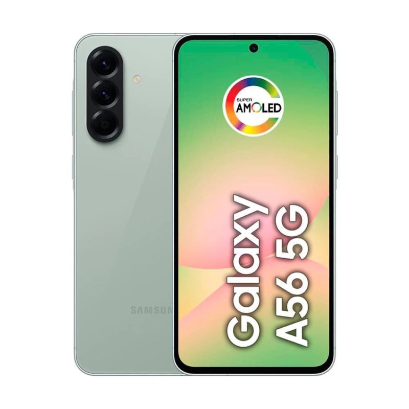 Celular Galaxy A56 Tela Super AMOLED 6.7 Polegadas 128GB 5G Câmera Tripla até 50MP Samsung