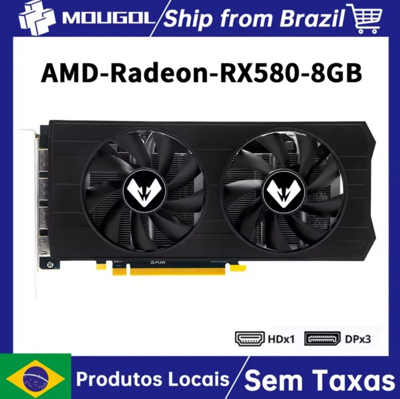 RX 580 8GB 2048Sp Mougol