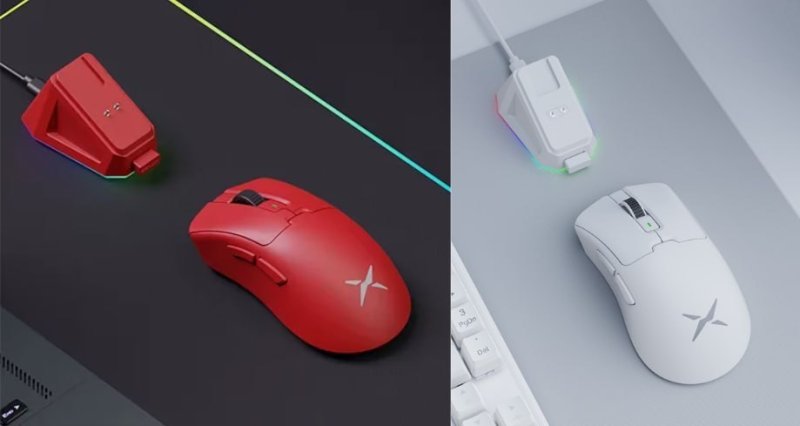 Mouse Gamer Delux M900 Pro, PAW3395 com base de carregamento