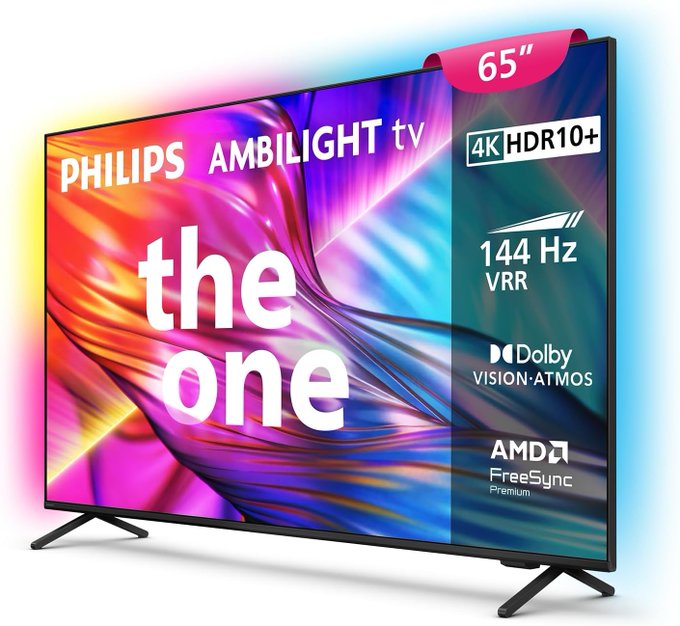 PHILIPS Smart TV Ambilight THE ONE 65" 4K 144 Hz