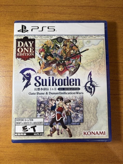 Suikoden I & II HD Remaster Gate Rune and Dunan Unification Wars Day One Edition PS5