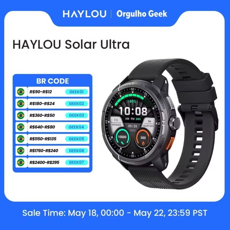 HAYLOU Solar Ultra GPS