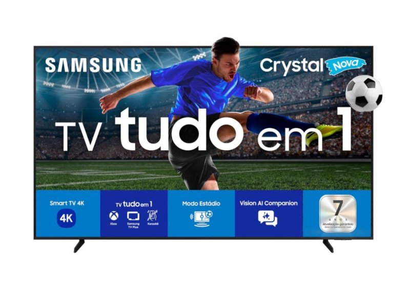 Samsung Smart TV 65" Crystal UHD 4K U8100F 2025