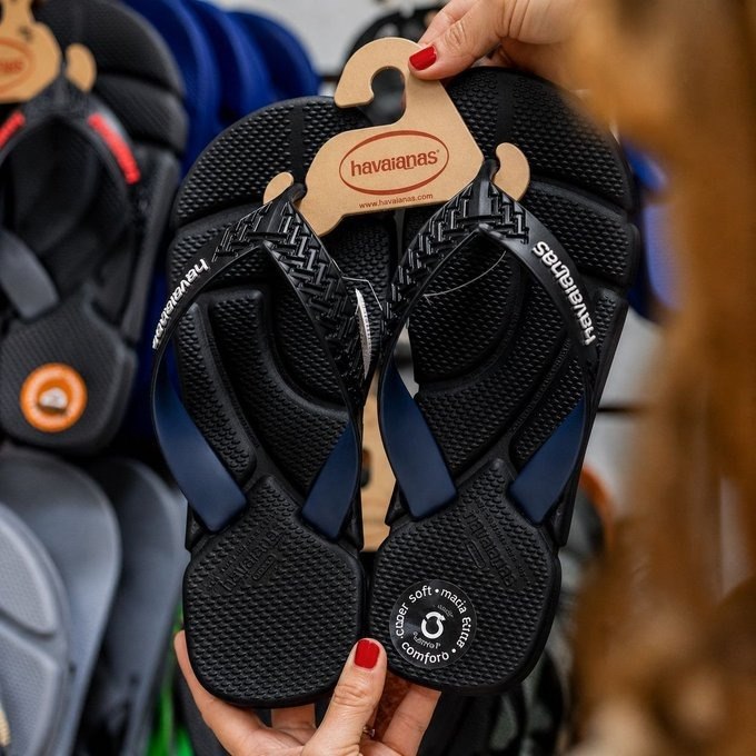 Chinelo Havaianas Masculino Power 2.0 Anatômica Massageadora