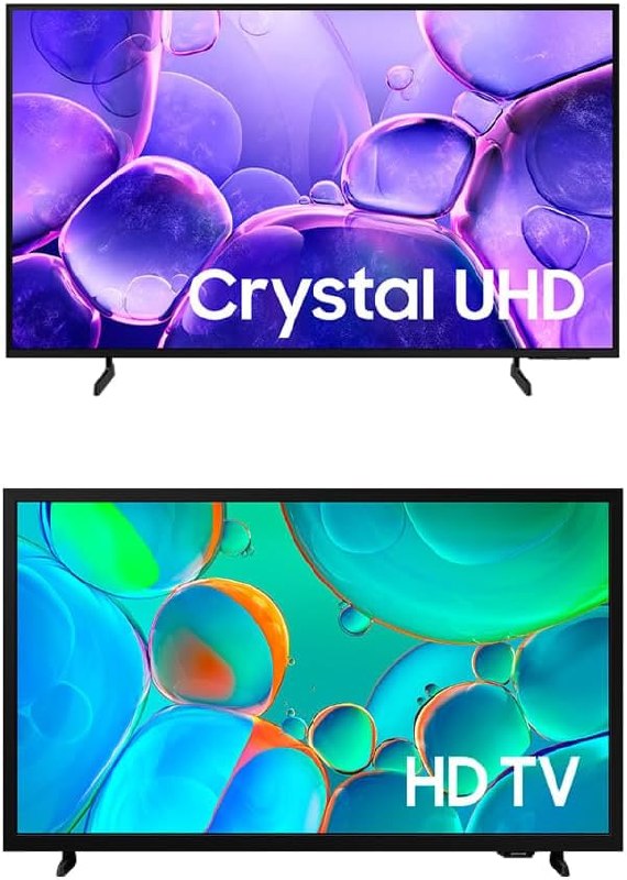 Samsung Smart TV 55" Crystal UHD 4K U8100F + 32" HD H5000F - Duo Pack