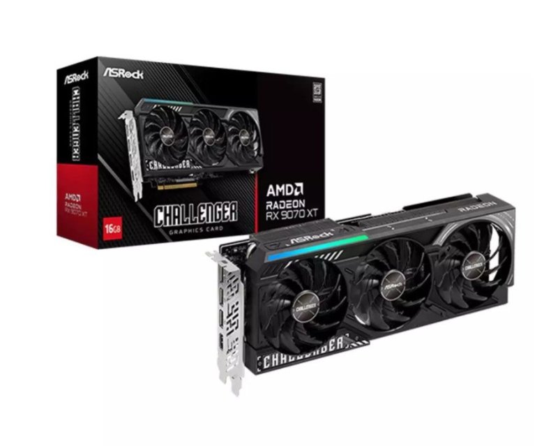 ASROCK RX 9070 XT Challenger, 16GB, GDDR6