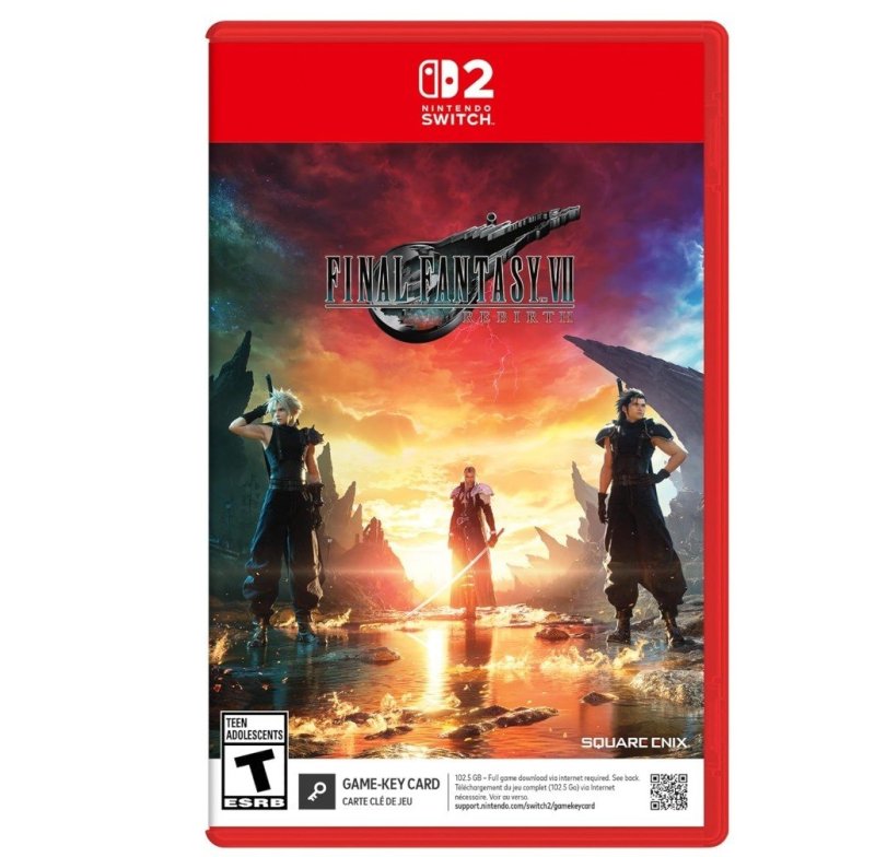 Pré-Venda Final Fantasy VII Rebirth - Nintendo Switch 2