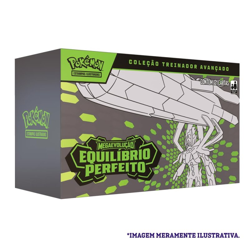 Box Pokemon TCG Treinador Avançado Equilíbrio Perfeito