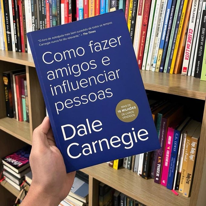 Livro Como Fazer Amigos E Influenciar Pessoas + Frete Grátis