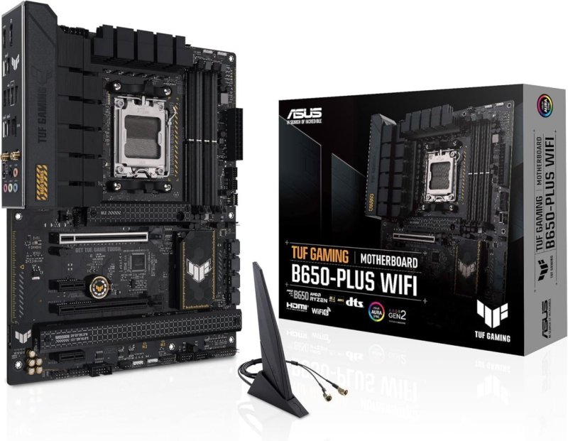 ASUS Placa mãe TUF Gaming B650-PLUS WiFi AMD B650