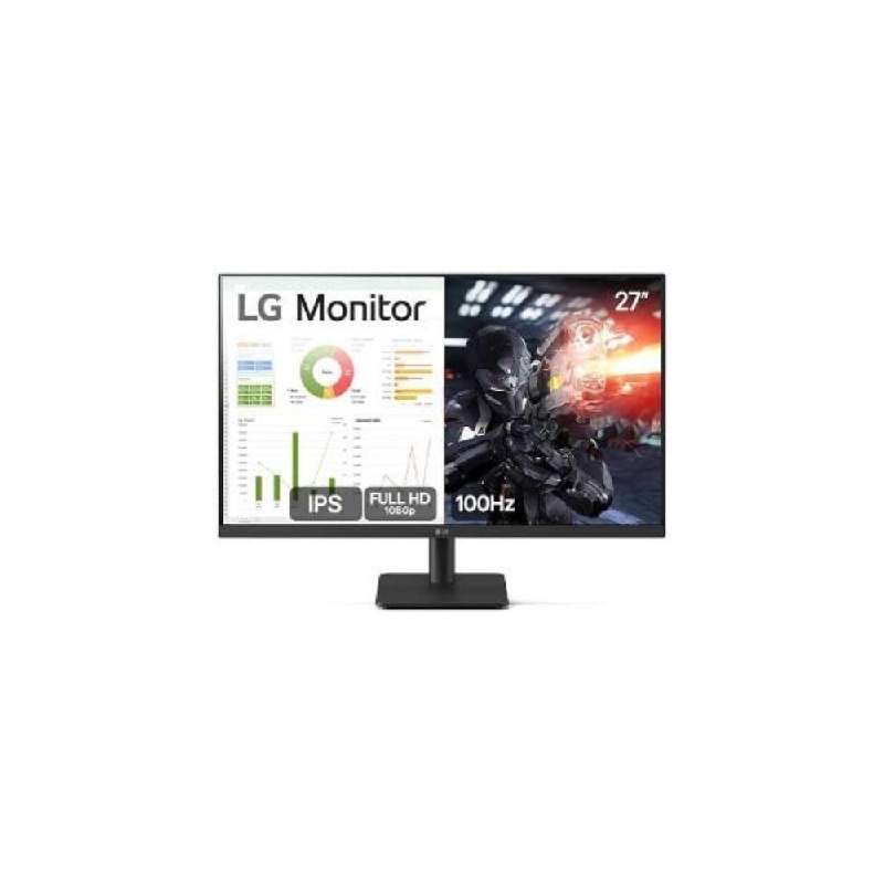MONITOR GAMER 27” LG IPS 100HZ FULL HD 27MS500-B