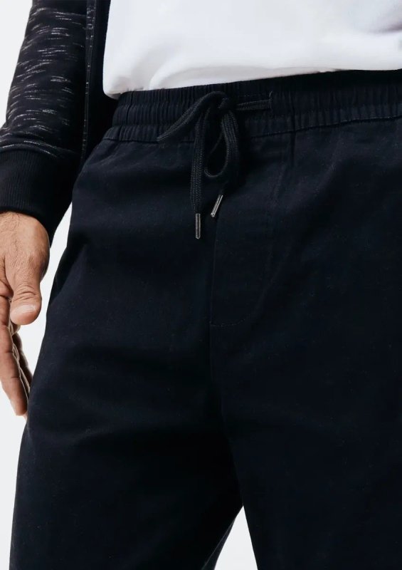 Calça Em Sarja Masculina Jogger Hering