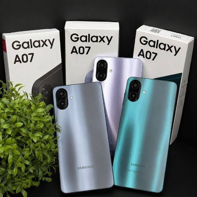 Samsung Galaxy A07 256GB 8GB 50MP Tela 6.7