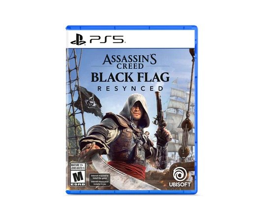 Assassins Creed Black Flag Resynced, PS5, Midia Fisica