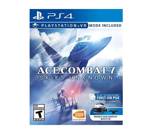 Jogo Ace Combat 7 Skies Unknown, PS4, Mídia Física