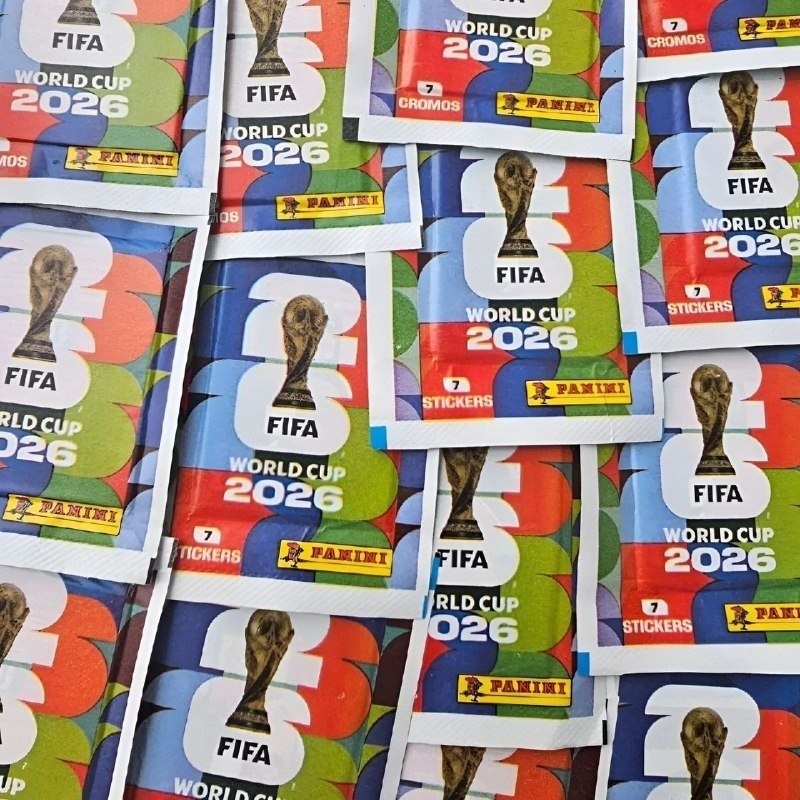 Kit 420 Figurinhas Do Álbum Copa Do Mundo 2026 - 60 Envelopes