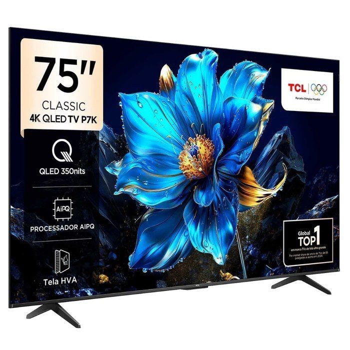 Smart TV TCL 75" 4K QLED 75P7K