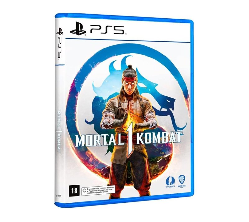 Jogo Mortal Kombat 1, Mídia Física, PS5