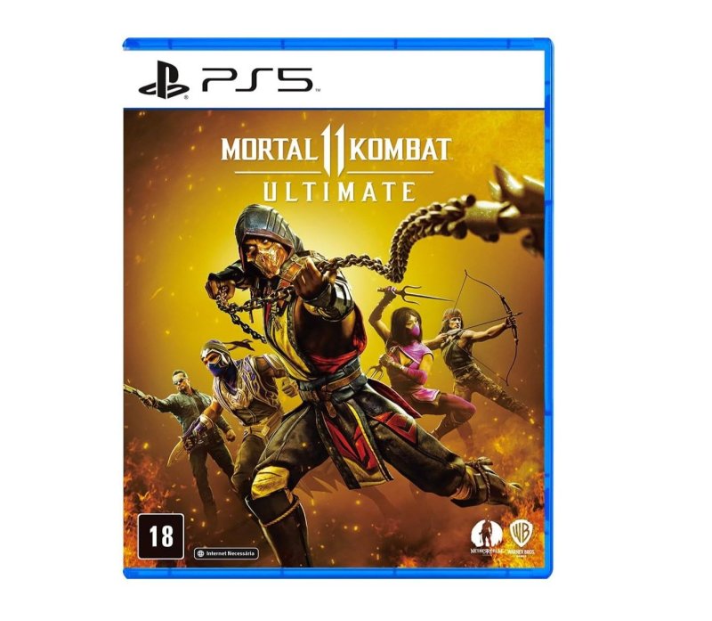 Jogo Mortal Kombat 11 Ultimate, Mídia Física, PS5